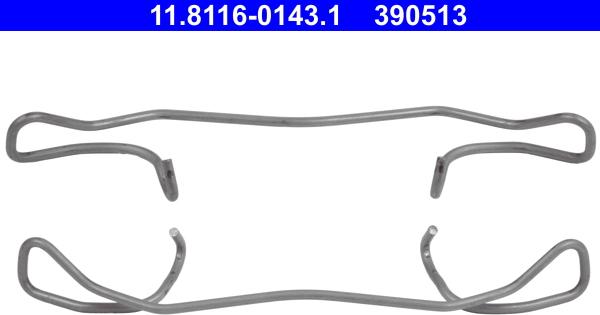 ATE 11.8116-0143.1 - Arc, etrier frana aaoparts.ro