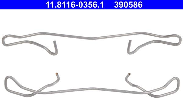 ATE 11.8116-0356.1 - Arc, etrier frana aaoparts.ro