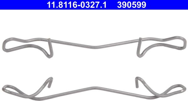 ATE 11.8116-0327.1 - Arc, etrier frana aaoparts.ro