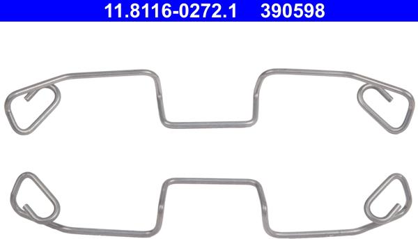 ATE 11.8116-0272.1 - Arc, etrier frana aaoparts.ro