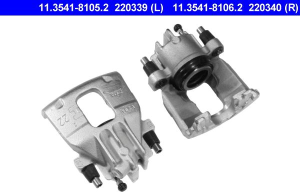 ATE 11.3541-8105.2 - Etrier frana aaoparts.ro