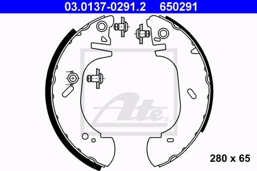 ATE 13.0441-3505.2 - Set reparatie, etrier aaoparts.ro