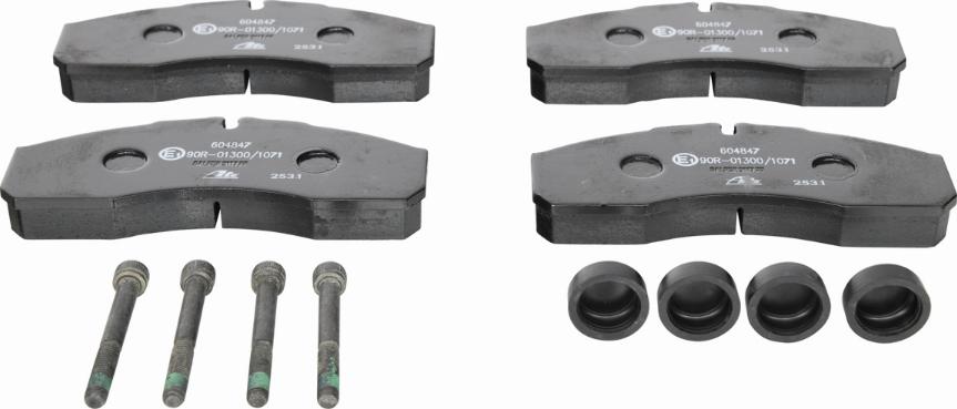 ATE 13.0460-4847.2 - Set placute frana,frana disc aaoparts.ro