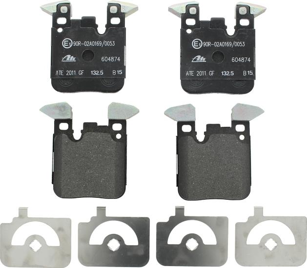 ATE 13.0460-4874.2 - Set placute frana,frana disc aaoparts.ro