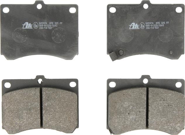 ATE 13.0460-5974.2 - Set placute frana,frana disc aaoparts.ro