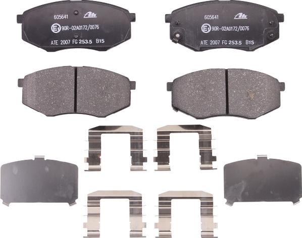 ATE 13.0460-5641.2 - Set placute frana,frana disc aaoparts.ro