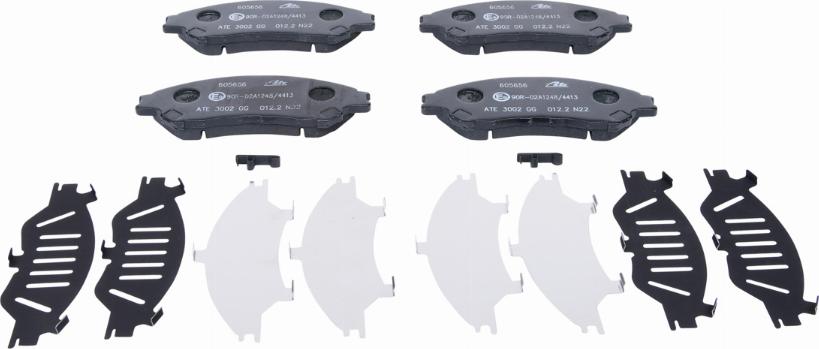 ATE 13.0460-5656.2 - Set placute frana,frana disc aaoparts.ro