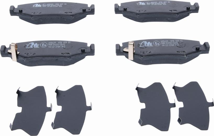 ATE 13.0460-5629.2 - Set placute frana,frana disc aaoparts.ro