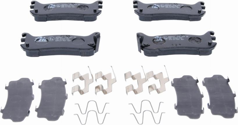 ATE 13.0460-5865.2 - Set placute frana,frana disc aaoparts.ro