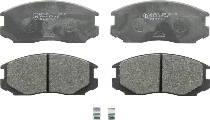ATE 13.0460-5889.2 - Set placute frana,frana disc aaoparts.ro