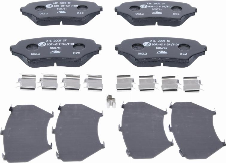 ATE 13.0460-5761.2 - Set placute frana,frana disc aaoparts.ro