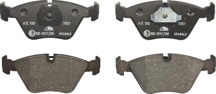 ATE 13.0460-6033.2 - Set placute frana,frana disc aaoparts.ro