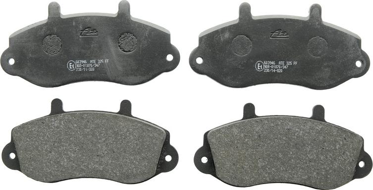 ATE 13.0460-3946.2 - Set placute frana,frana disc aaoparts.ro