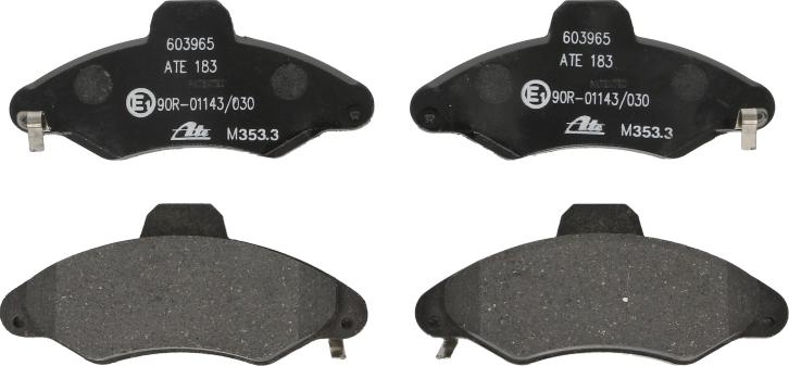 ATE 13.0460-3965.2 - Set placute frana,frana disc aaoparts.ro