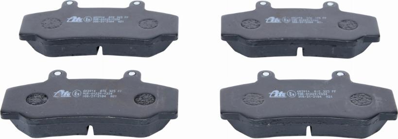 ATE 13.0460-3914.2 - Set placute frana,frana disc aaoparts.ro