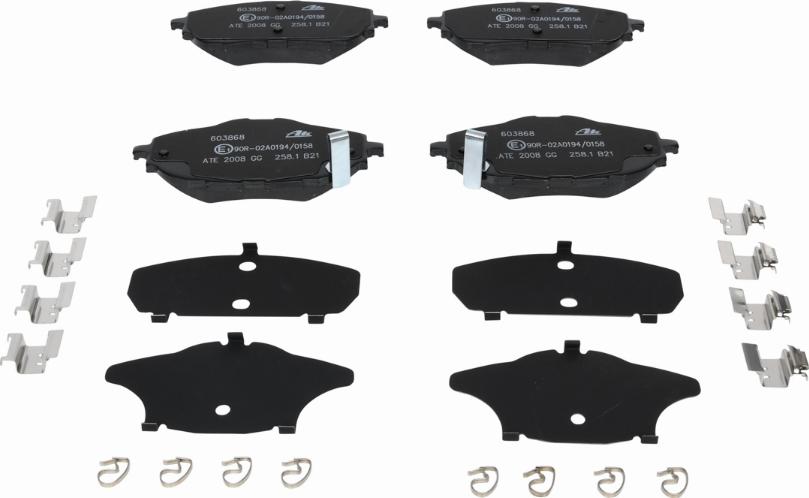 ATE 13.0460-3868.2 - Set placute frana,frana disc aaoparts.ro