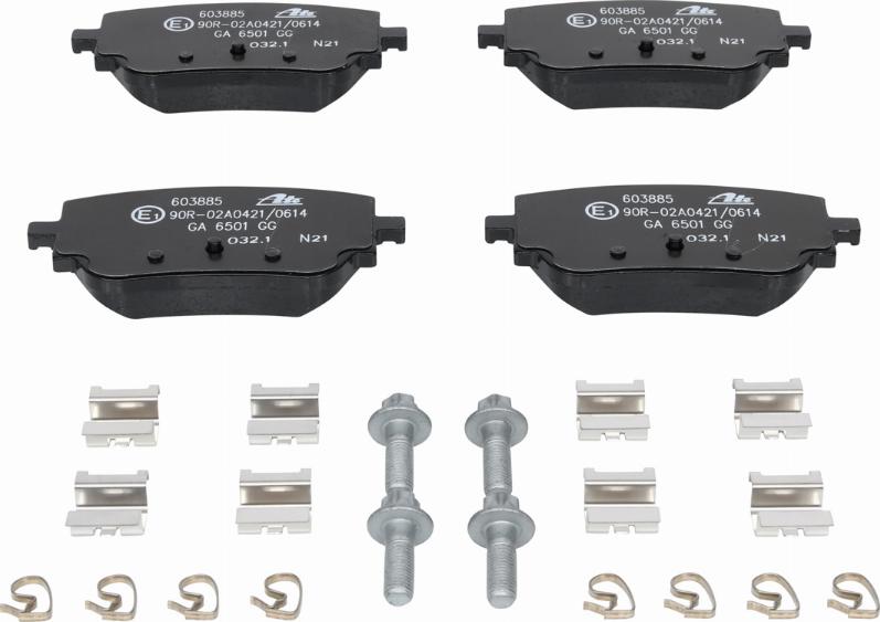 ATE 13.0460-3885.2 - Set placute frana,frana disc aaoparts.ro