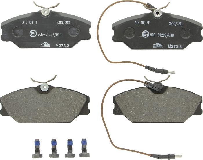 ATE 13.0460-2983.2 - Set placute frana,frana disc aaoparts.ro