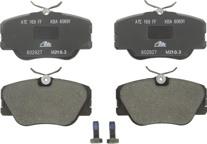 ATE 13.0460-2927.2 - Set placute frana,frana disc aaoparts.ro