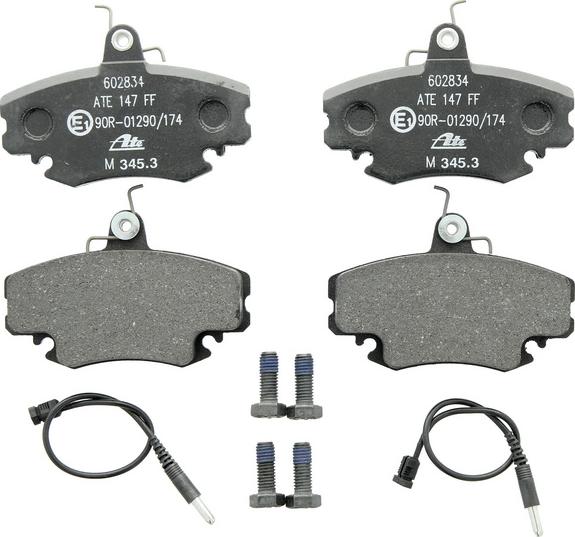 ATE 13.0460-2834.2 - Set placute frana,frana disc aaoparts.ro