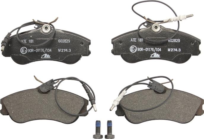 ATE 13.0460-2829.2 - Set placute frana,frana disc aaoparts.ro