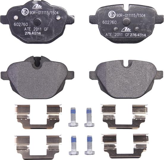 ATE 13.0460-2760.2 - Set placute frana,frana disc aaoparts.ro