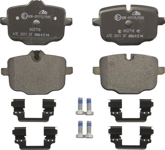 ATE 13.0460-2716.2 - Set placute frana,frana disc aaoparts.ro