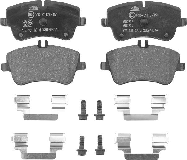 ATE 13.0460-2727.2 - Set placute frana,frana disc aaoparts.ro