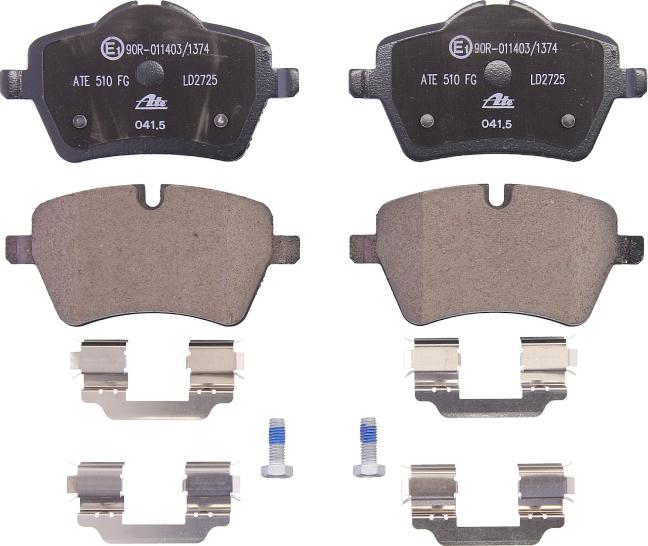 ATE 13.0470-2725.2 - Set placute frana,frana disc aaoparts.ro