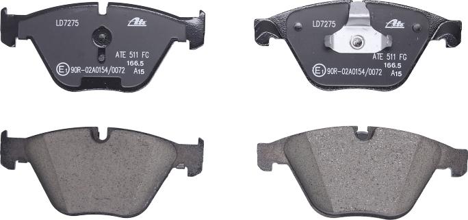 ATE 13.0470-7275.2 - Set placute frana,frana disc aaoparts.ro