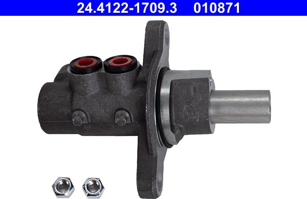 ATE 24.4122-1709.3 - Pompa centrala, frana aaoparts.ro
