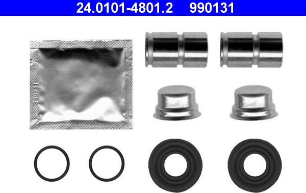 ATE 24.0101-4801.2 - Set accesorii, etrier frana aaoparts.ro