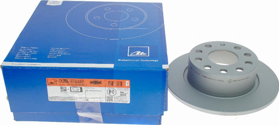 ATE 24.0110-0420.1 - Disc frana aaoparts.ro