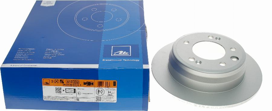 ATE 24.0110-0332.1 - Disc frana aaoparts.ro