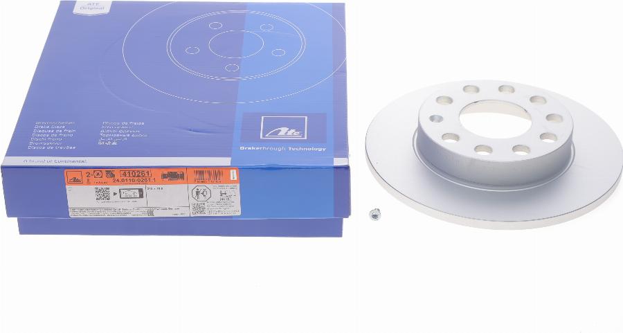 ATE 24.0110-0261.1 - Disc frana aaoparts.ro