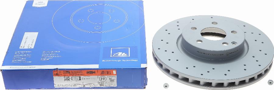 ATE 24.0132-0100.1 - Disc frana aaoparts.ro