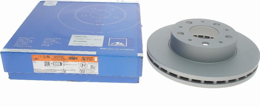 ATE 24.0132-0188.1 - Disc frana aaoparts.ro