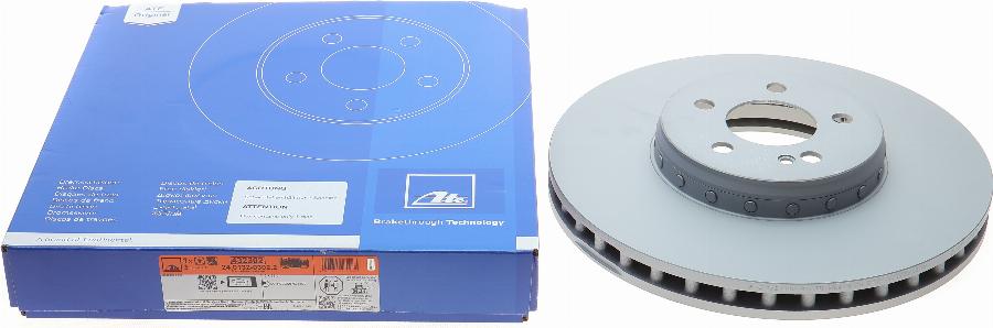 ATE 24.0132-0302.2 - Disc frana aaoparts.ro