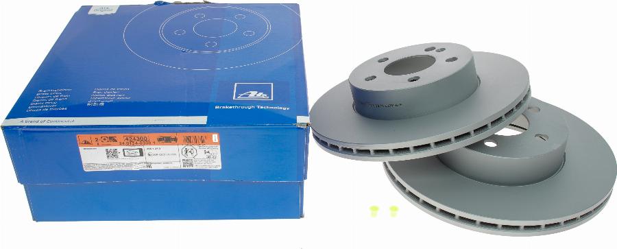 ATE 24.0124-0300.1 - Disc frana aaoparts.ro