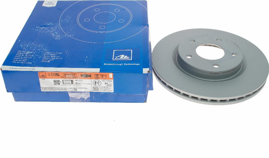 ATE 24.0124-0247.1 - Disc frana aaoparts.ro