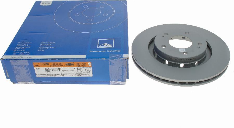 ATE 24.0124-0215.1 - Disc frana aaoparts.ro