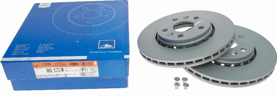 ATE 24.0124-0222.1 - Disc frana aaoparts.ro