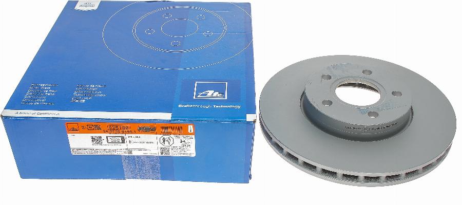 ATE 24.0125-0199.1 - Disc frana aaoparts.ro