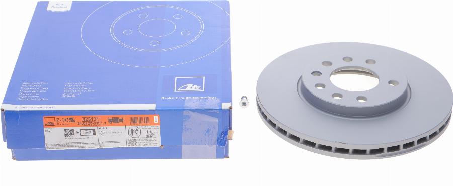 ATE 24.0125-0131.1 - Disc frana aaoparts.ro