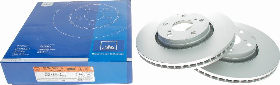 ATE 24.0126-0156.1 - Disc frana aaoparts.ro