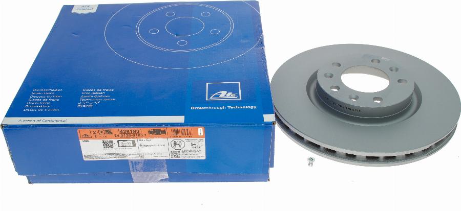 ATE 24.0126-0183.1 - Disc frana aaoparts.ro