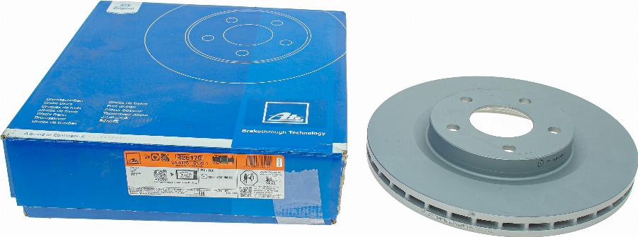 ATE 24.0126-0170.1 - Disc frana aaoparts.ro