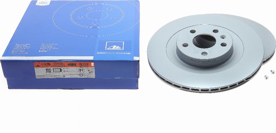 ATE 24.0120-0246.1 - Disc frana aaoparts.ro