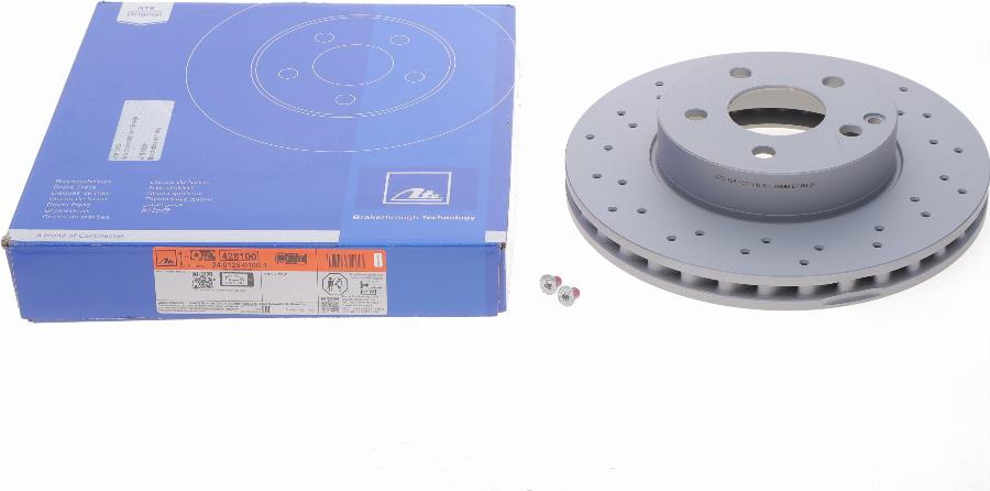 ATE 24.0128-0100.1 - Disc frana aaoparts.ro