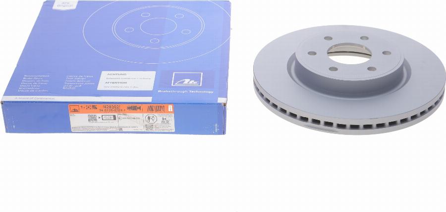 ATE 24.0128-0302.1 - Disc frana aaoparts.ro